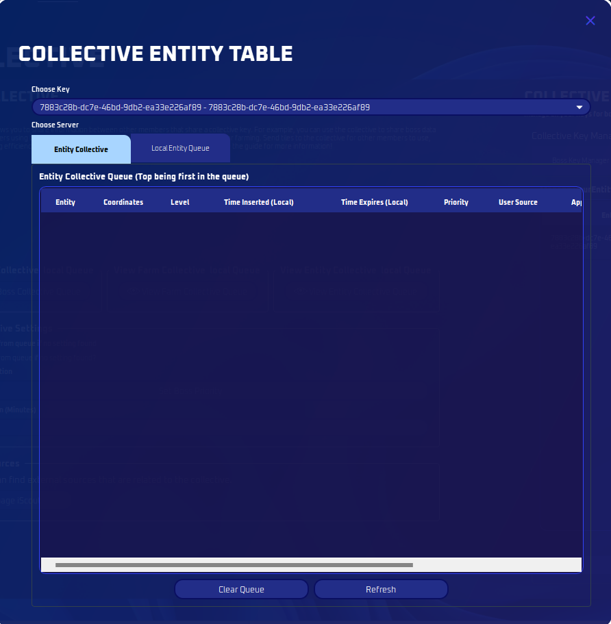 Entity Collective Queue
