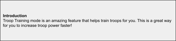 Troop Training Guide screenshot 1