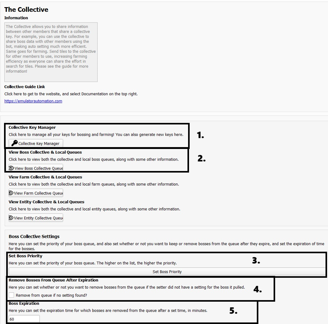 Collective Guide for Bosses screenshot 2